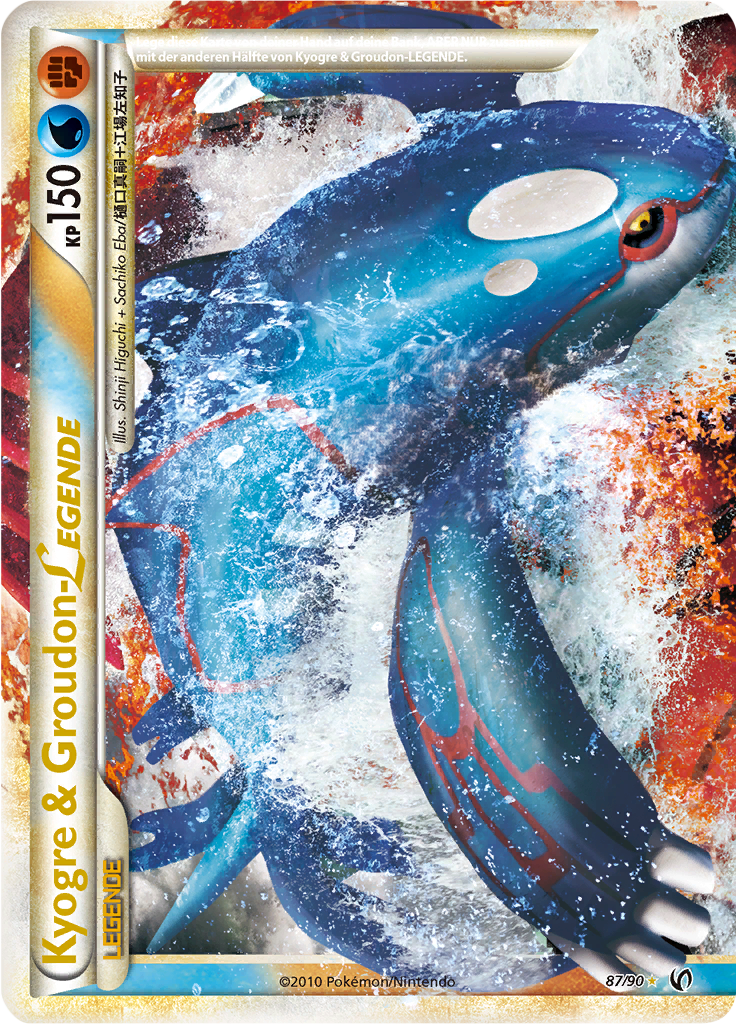 Kyogre & Groudon-LEGENDE