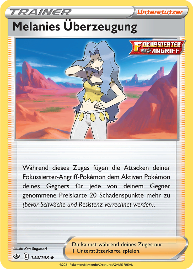 Melanies Überzeugung