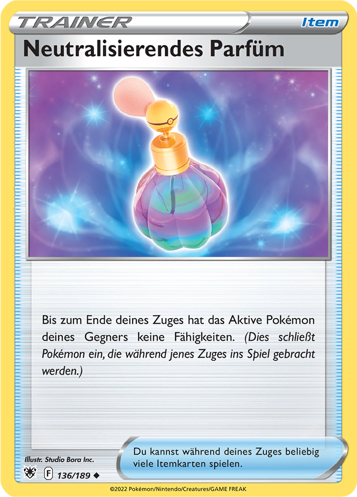 Neutralisierendes Parfüm