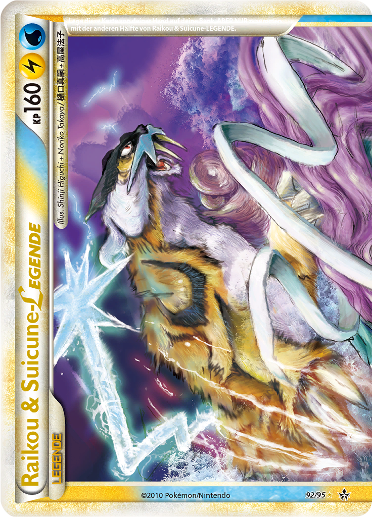 Raikou- & Suicune-LEGENDE