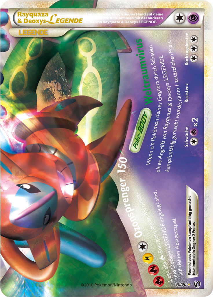 Rayquaza & Deoxys-LEGENDE