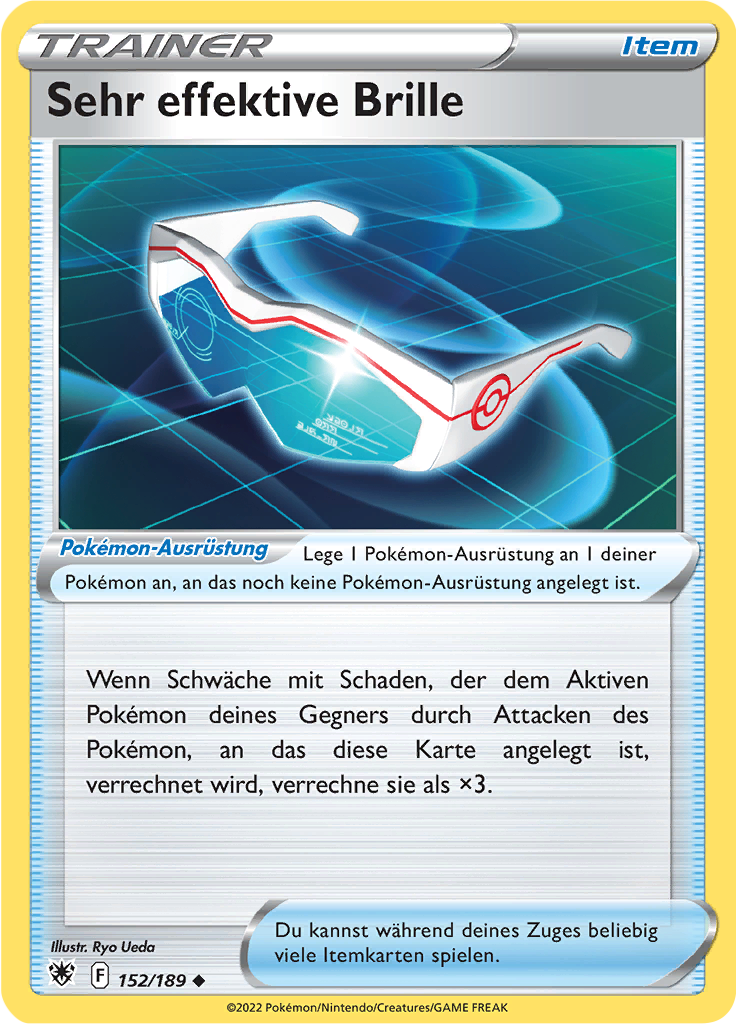 Sehr effektive Brille