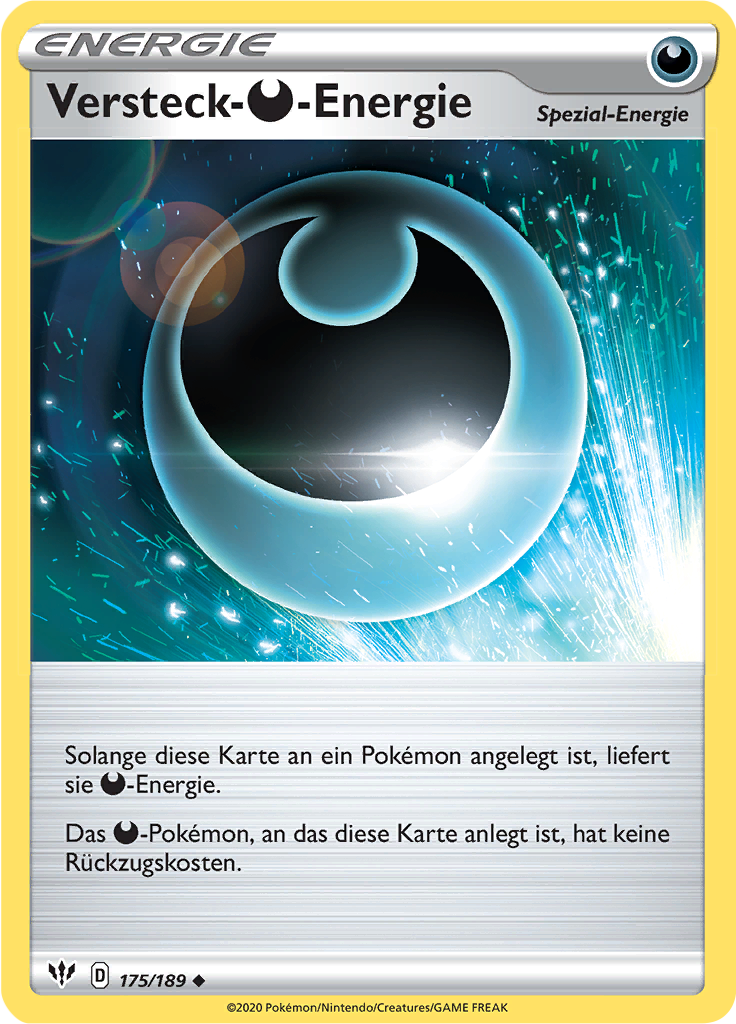 Versteck-Finsternis-Energie