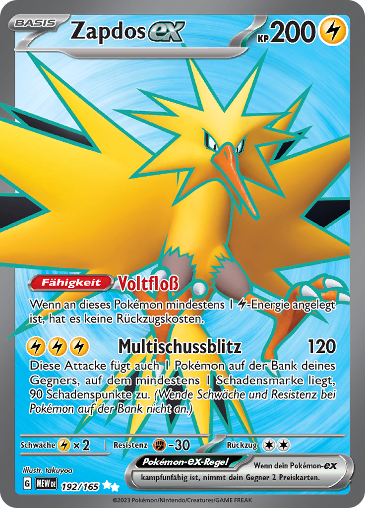 Zapdos EX