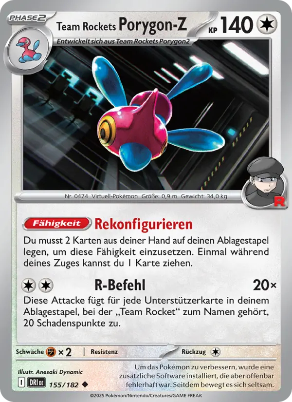 Team Rockets Porygon-Z