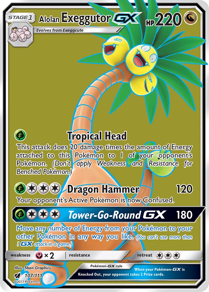 Alolan Exeggutor GX