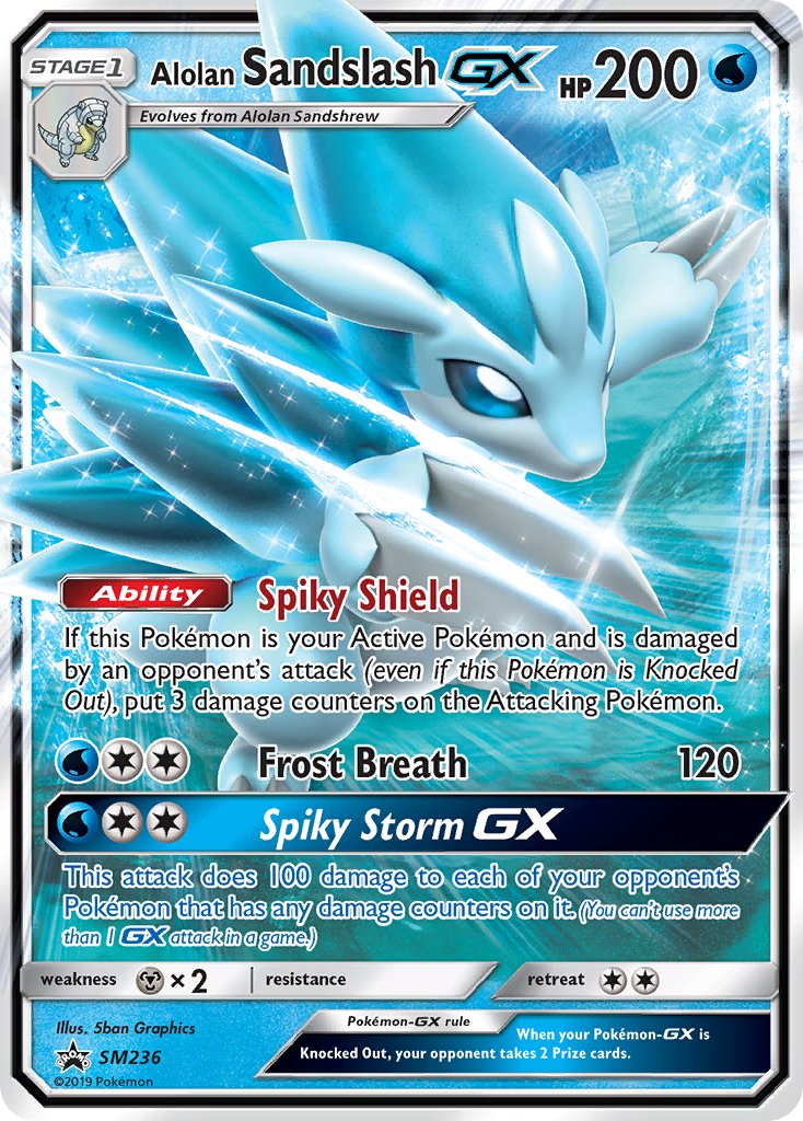 Alolan Sandslash GX