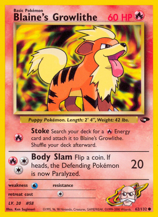 Blaine's Growlithe