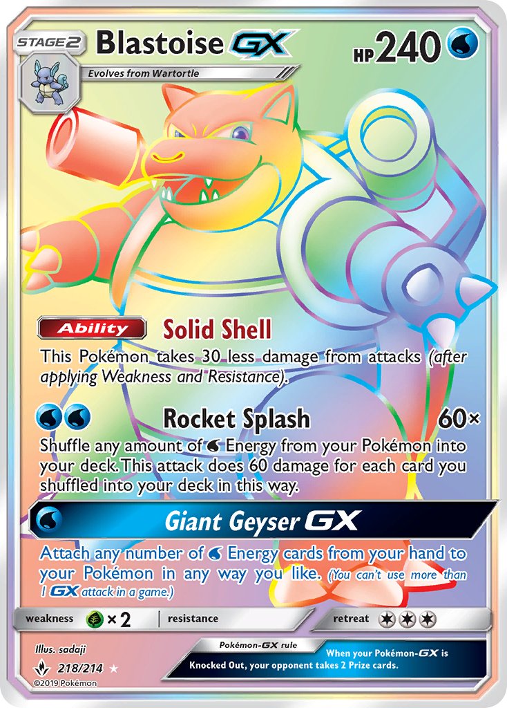 Blastoise GX