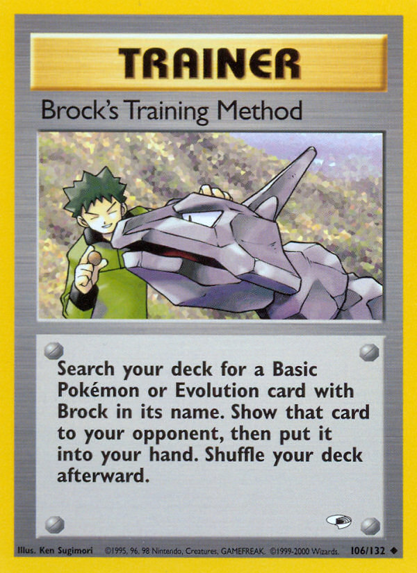 Brock's Training Method