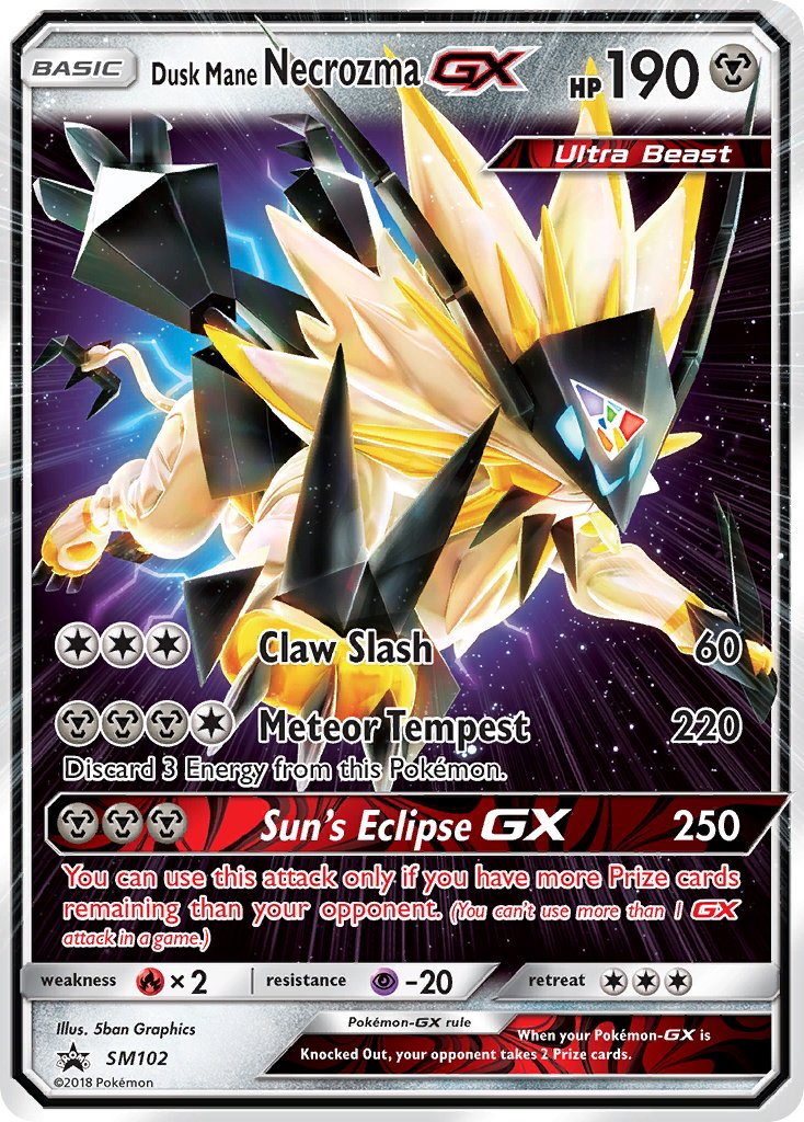 Dusk Mane Necrozma GX