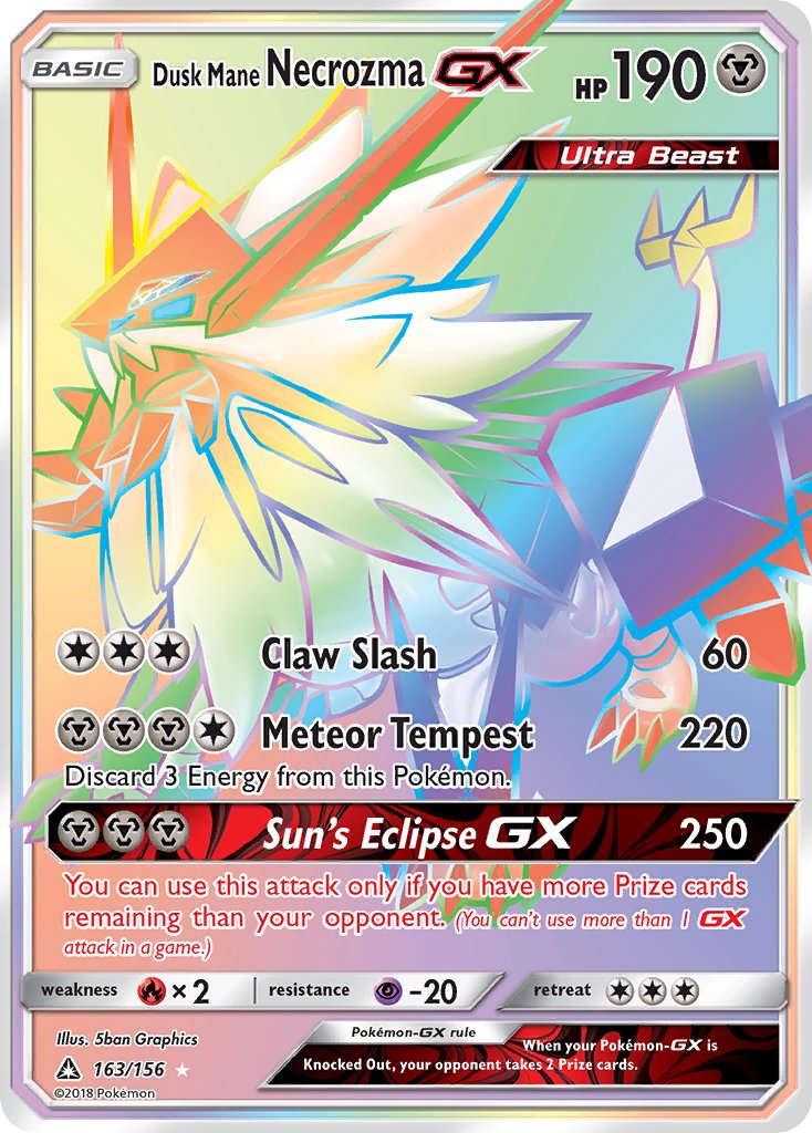 Dusk Mane Necrozma GX
