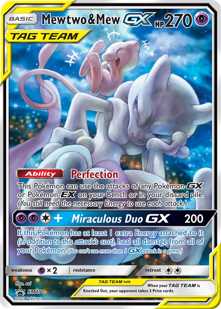 Mewtwo & Mew GX