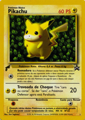 Pikachu - Portugese