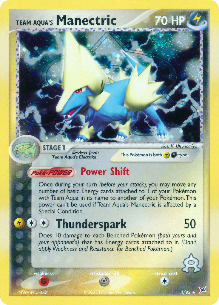 Team Aqua's Manectric