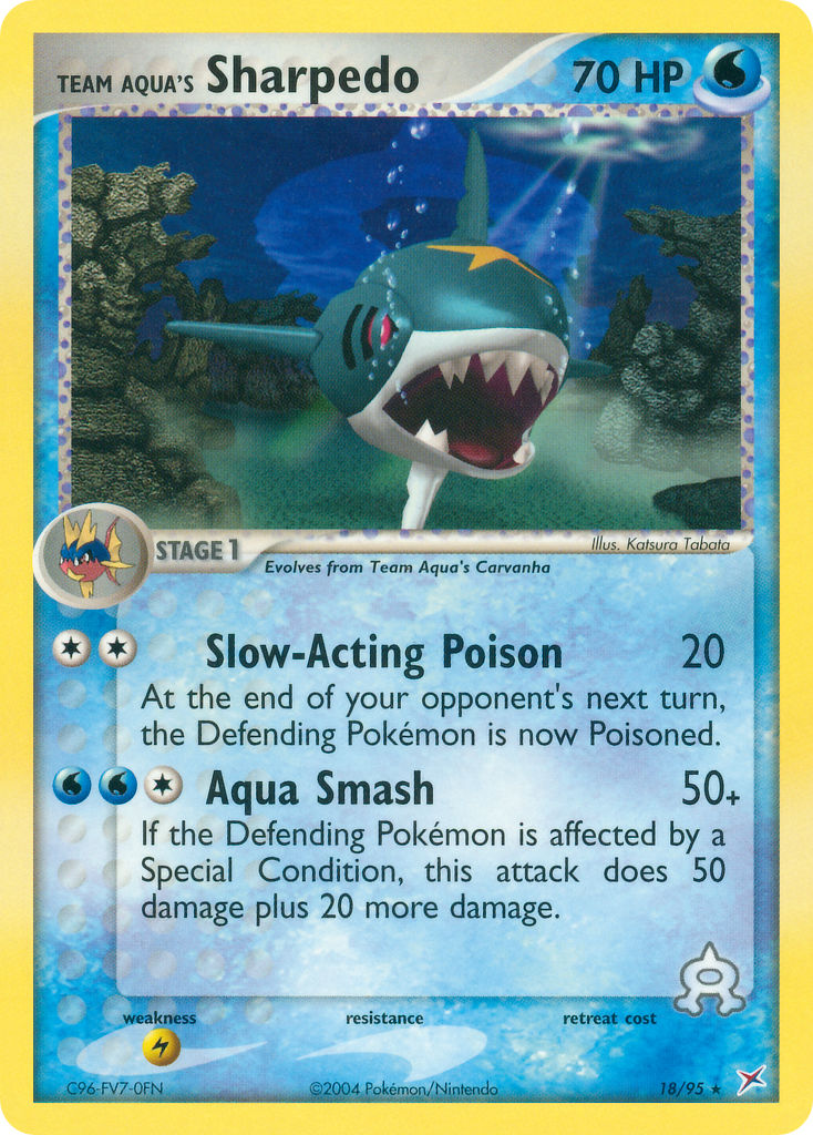 Team Aqua's Sharpedo