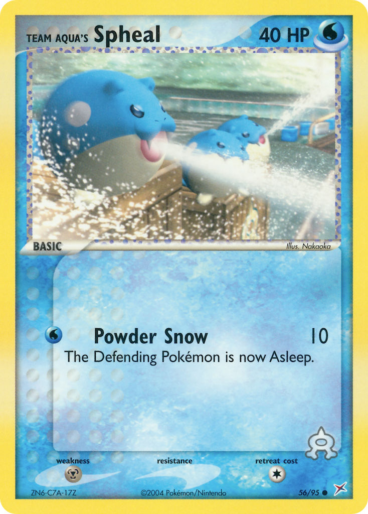 Team Aqua's Spheal