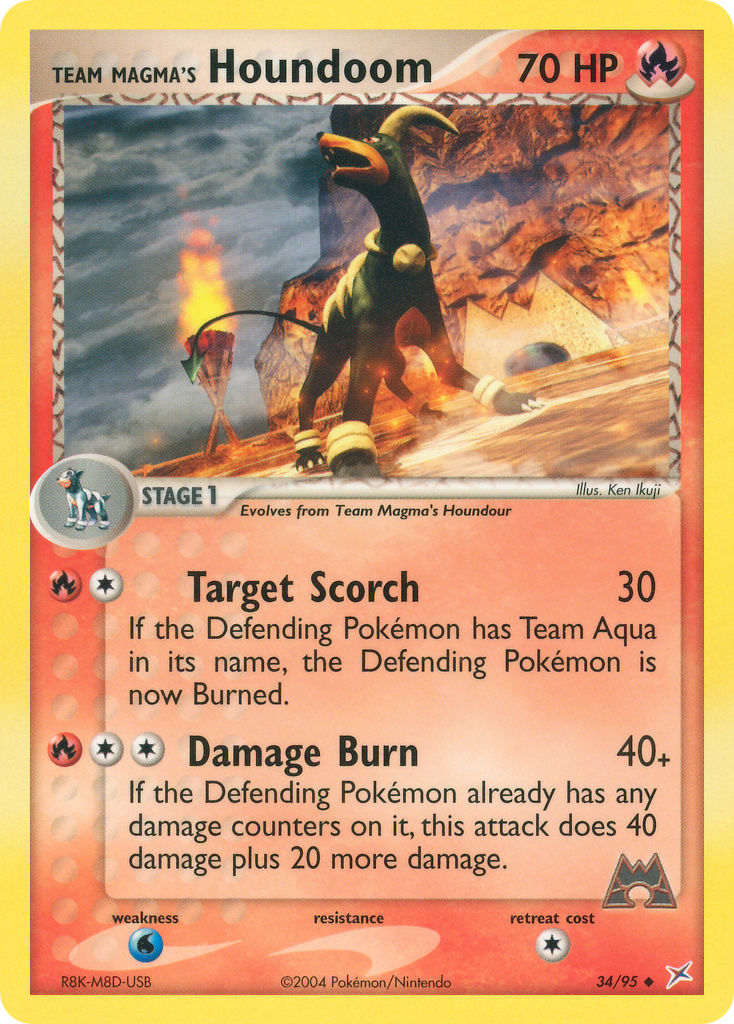Team Magma's Houndoom