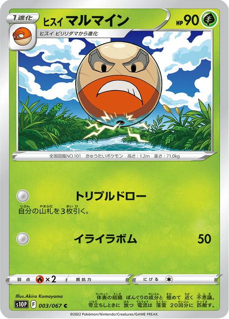 Hisuian Electrode