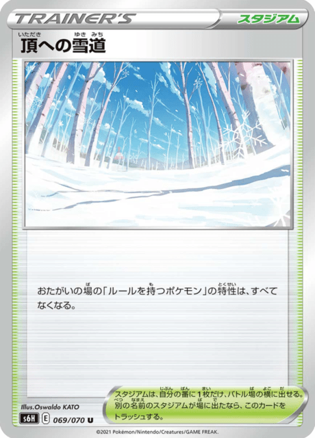 Snowy Path to the Peak