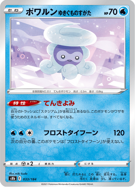 Castform Snowy Form